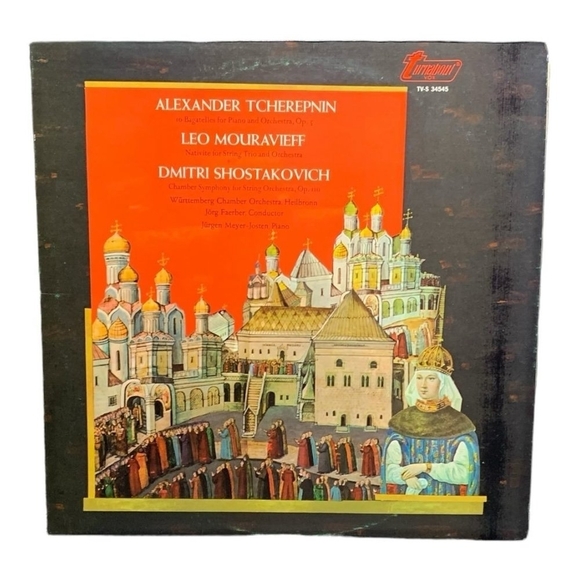 LP Alexander Tcherepnin - 10 Bagatelles For Piano And Orchestra Vinyl Record - Picture 1 of 2